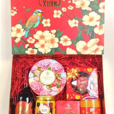 Hộp Quà Tết Đỏ NHƯ Ý 1