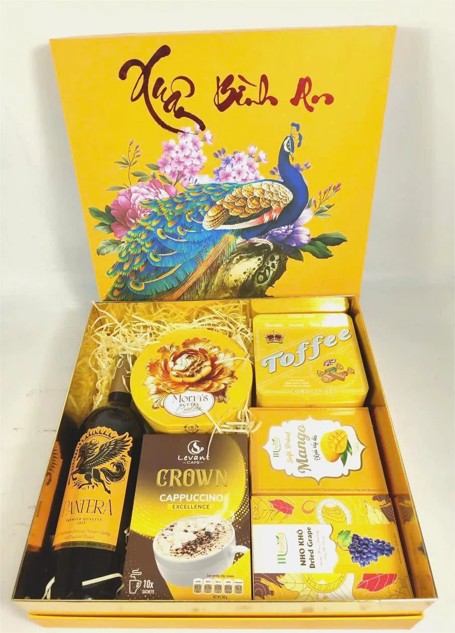 Hộp Quà Tết Giấy Tân Niên 1