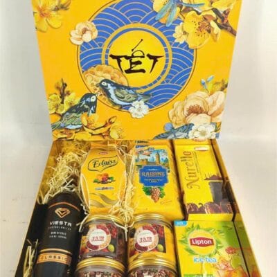 Hộp Quà Tết Giấy Tân Niên 1