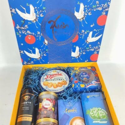 Hộp Quà Tết Giấy Xuân Thịnh Vượng 1